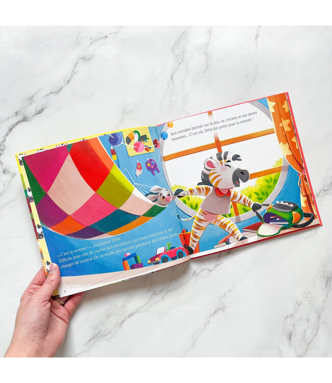 AUZOU LIVRE - ZÉLIE ET LES ÉMOTIONS DE LA RENTRÉE