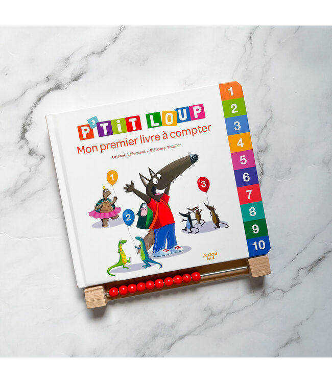 AUZOU LIVRE P'TIT LOUP - MON PREMIER LIVRE À COMPTER