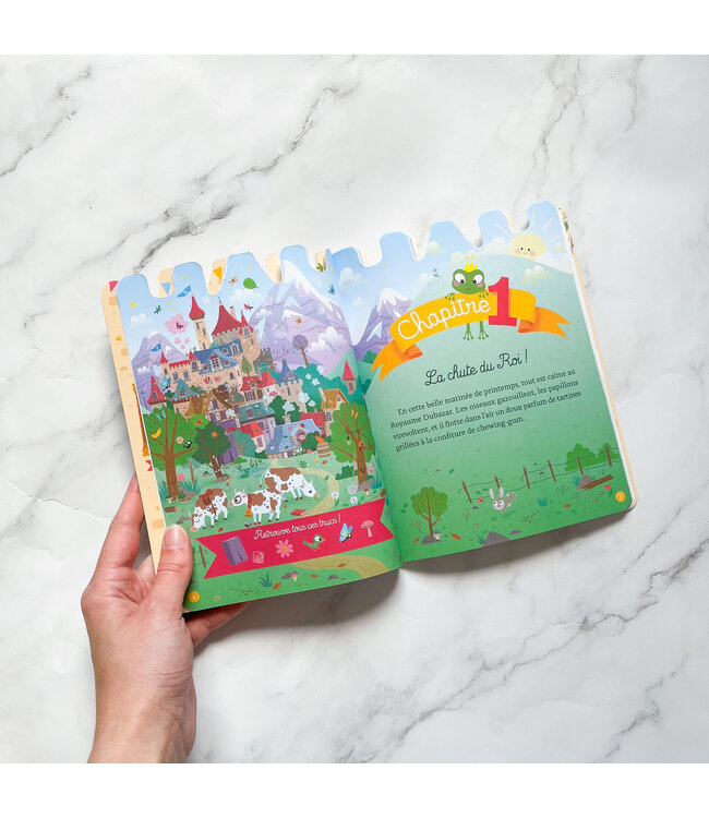 AUZOU CHERCHE ET TROUVE - MON ROMAN ÉNIGME DUBAZAR : OPÉRATION COUP DE BALAI