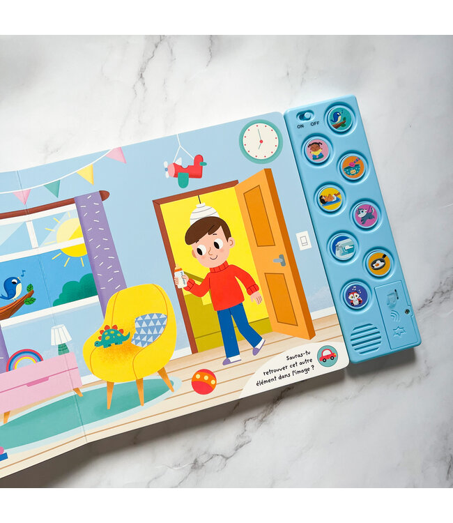 AUZOU MES 1ERS LIVRES À ÉCOUTER - ÉCOUTE ET CHERCHE : MA JOURNÉE