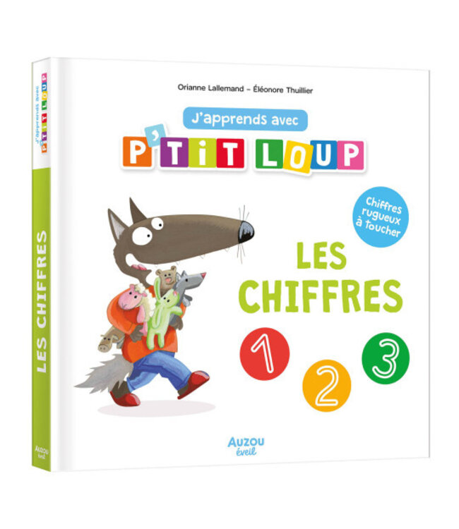 AUZOU LIVRE - J'APPRENDS AVEC P'TIT LOUP LES CHIFFRES