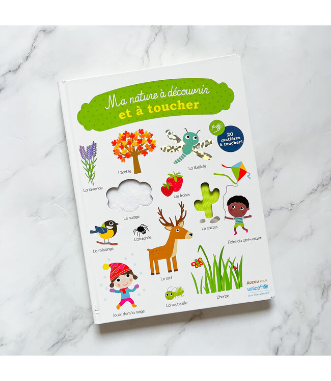 AUZOU LIVRE - MA NATURE À DÉCOUVRIR ET À TOUCHER