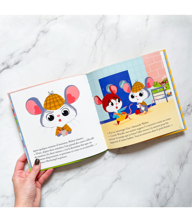 AUZOU LIVRE - WALTER ENQUÊTE À LA PISCINE