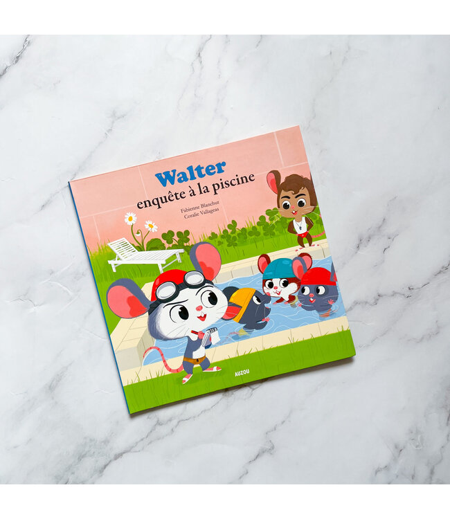 AUZOU LIVRE - WALTER ENQUÊTE À LA PISCINE