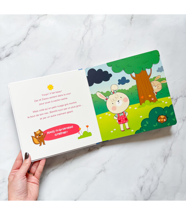 AUZOU LIVRE - ZAC ET ZAZOU MÊME PAS PEUR !