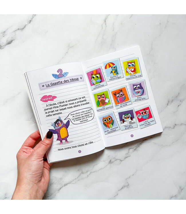 SCHOLASTIC LIVRE - HIBOU HEBDO :  LA NOUVELLE ÉLÈVE