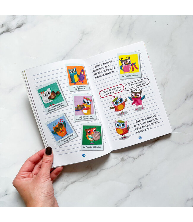 SCHOLASTIC LIVRE - HIBOU HEBDO :  LA GRANDE JOURNÉE PYJAMA