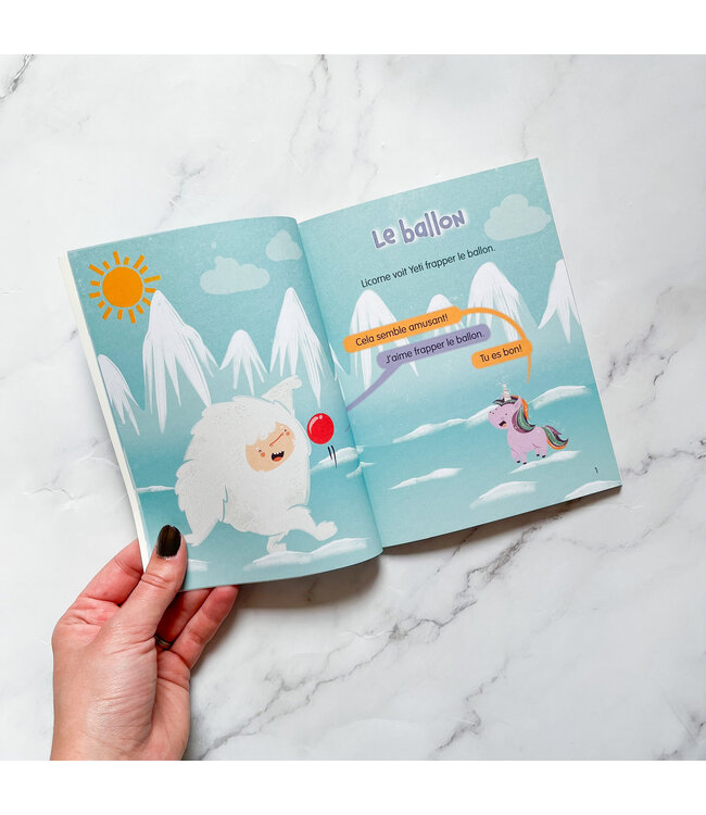 SCHOLASTIC LIVRE - LICORNE ET YETI : UNE BONNE ÉQUIPE