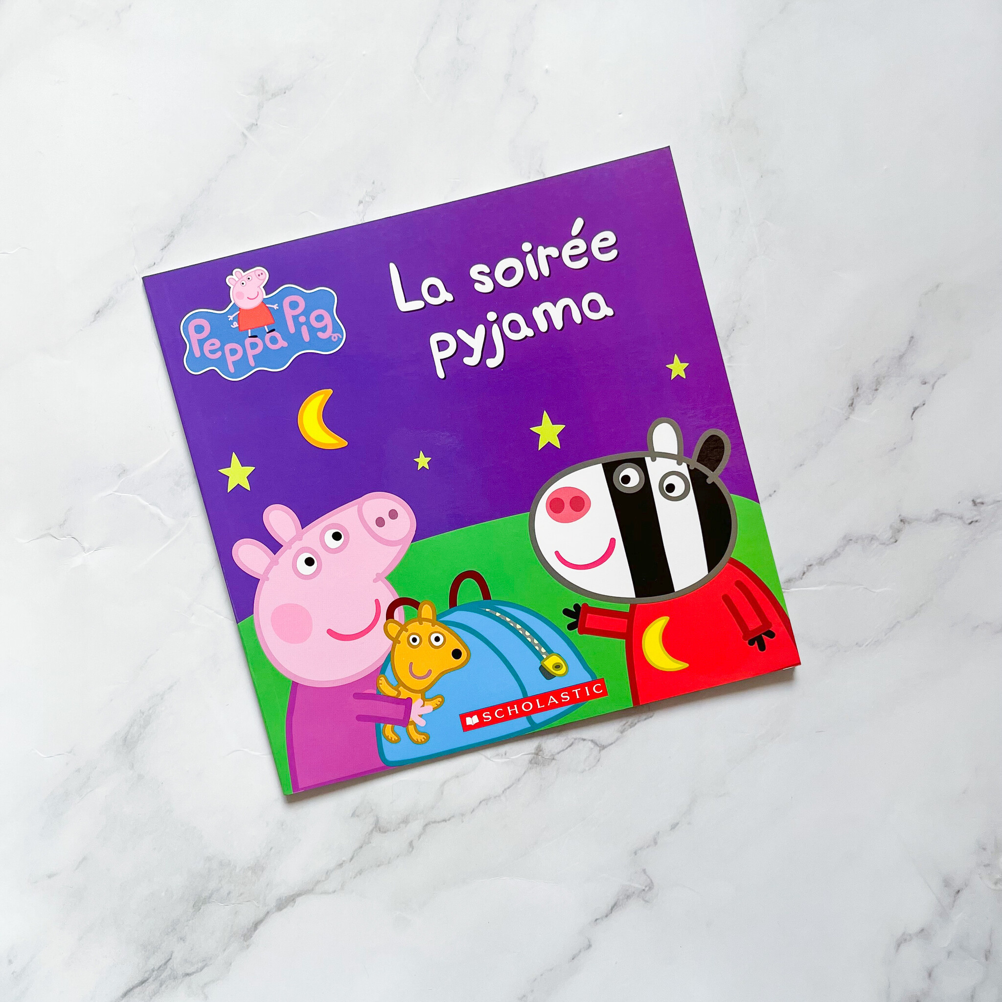 LIVRE -PEPPA PIG : LA SOIRÉE PYJAMA - La Petite Penderie