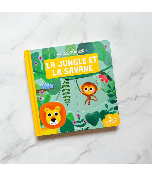 AUZOU MON ANIM'AGIER - LA JUNGLE ET LA SAVANE