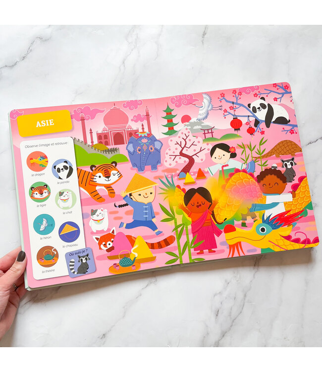 AUZOU CHERCHE ET TROUVE DES TOUT-PETITS : AUTOUR DU MONDE