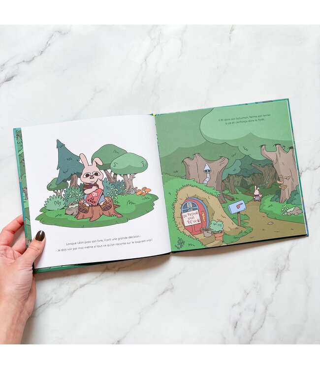 ÉDITIONS LES 400 COUPS LIVRE - ON DIT DU LOUP