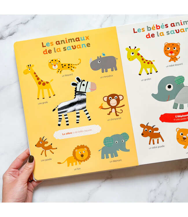 AUZOU LIVRE - MES PREMIERS ANIMAUX À TOUCHER