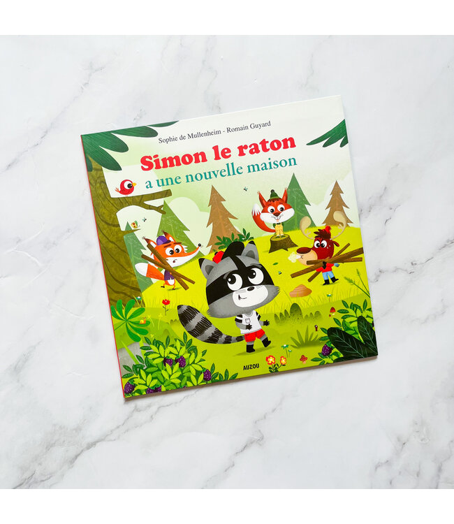 AUZOU LIVRE - SIMON LE RATON A UNE NOUVELLE MAISON