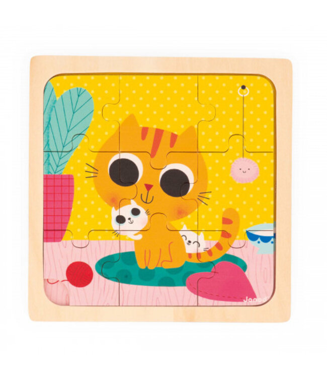 JANOD PUZZLE - PEANUT LE CHAT
