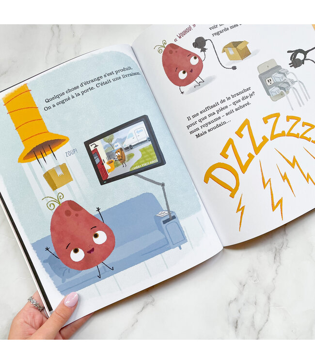 SCHOLASTIC LIVRE - LA PATATE PARESSEUSE