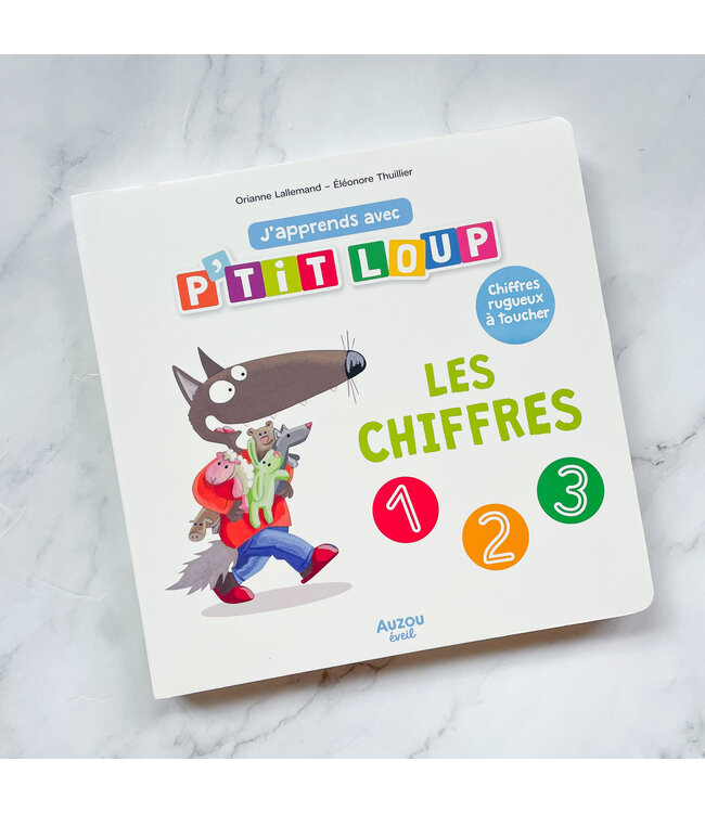 AUZOU LIVRE - J'APPRENDS AVEC P'TIT LOUP LES CHIFFRES