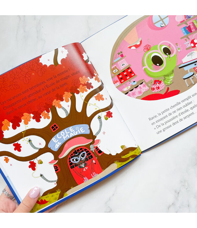 AUZOU LIVRE - CHOUQUETTE EST DANS LA LUNE