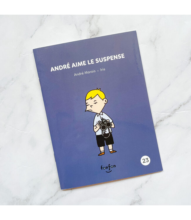 LIVRE - ANDRÉ AIME LE SUSPENSE