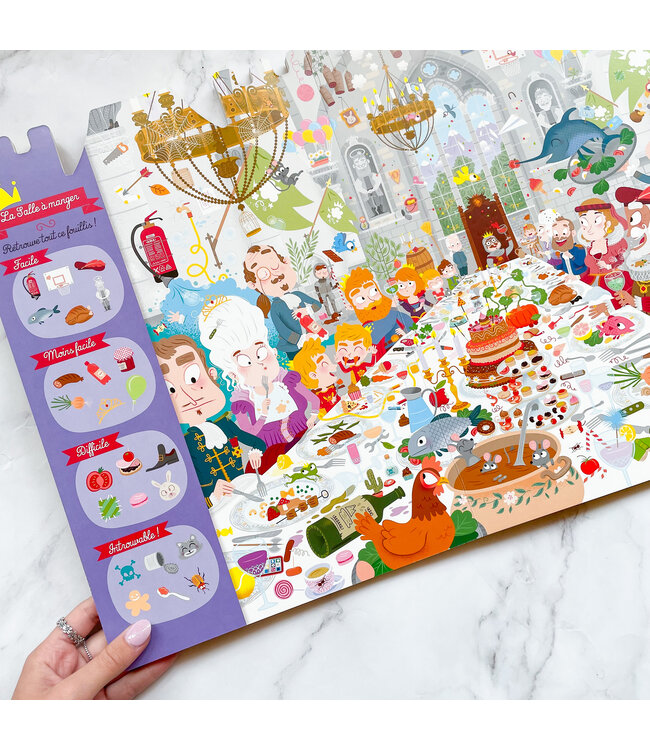 AUZOU LIVRE - LE CHCHERCHER ET TROUVE - LE CHÂTEAU DU PRINCE DU FOUILLISÂTEAU DU PRINCE DU FOUILLIS