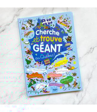 AUZOU LIVRE - CHERCHE ET TROUVE GÉANT - AU QUÉBEC