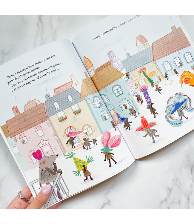 SCHOLASTIC LIVRE - LES NOMBREUX CHAPEAUX DU RAT ROMEO
