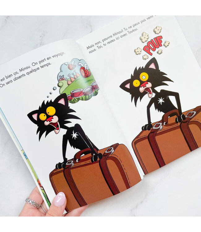 SCHOLASTIC LIVRE - MÉCHANT MINOU CONTRE SON GARDIEN