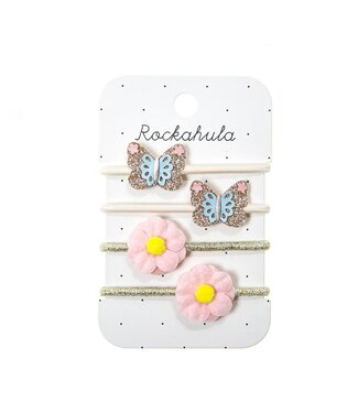 ROCKAHULA ENS. 4 ÉLASTIQUES - MEADOW BUTTERFLY