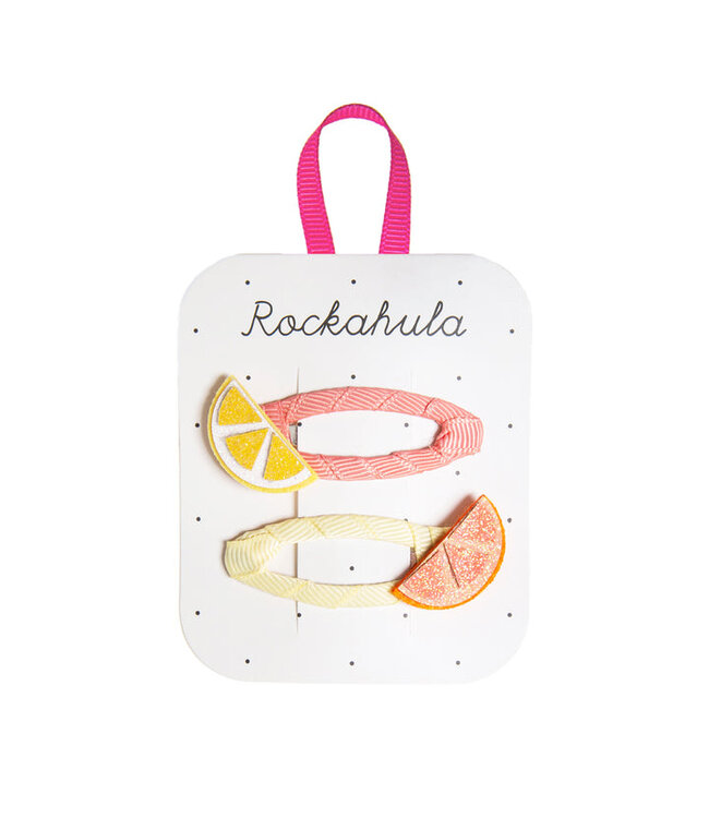 ROCKAHULA ENS. 2 BARRETTES - CITRUS