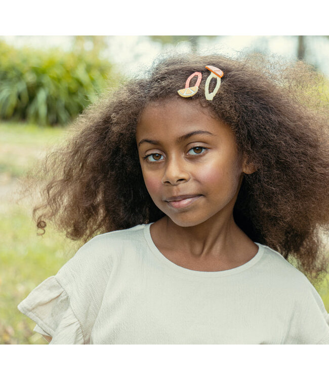 ROCKAHULA ENS. 2 BARRETTES - CITRUS