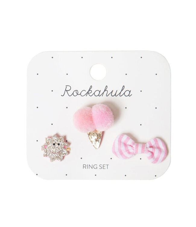 ROCKAHULA ENS. 3 BAGUES - ICE CREAM
