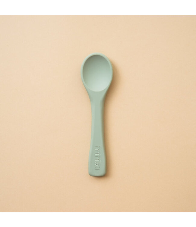 MINIKA CUILLÈRE EN SILICONE - SAGE