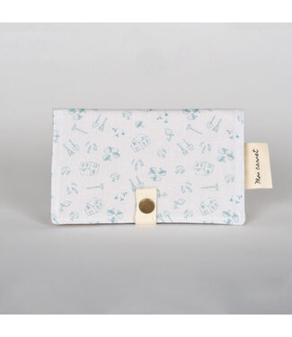 SAUGE & CO. CARNET DE SANTÉ - FARMHOUSE BLEU