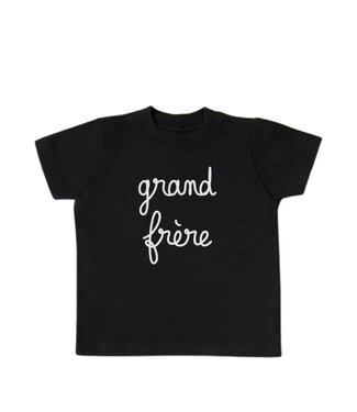 BALLOUNE DESIGN T-SHIRT GRAND FRÈRE - NOIR