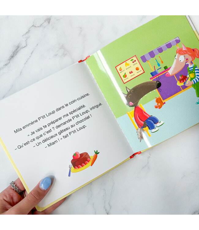 AUZOU LIVRE - P'TIT LOUP NE VEUT PAS ALLER À L'ÉCOLE