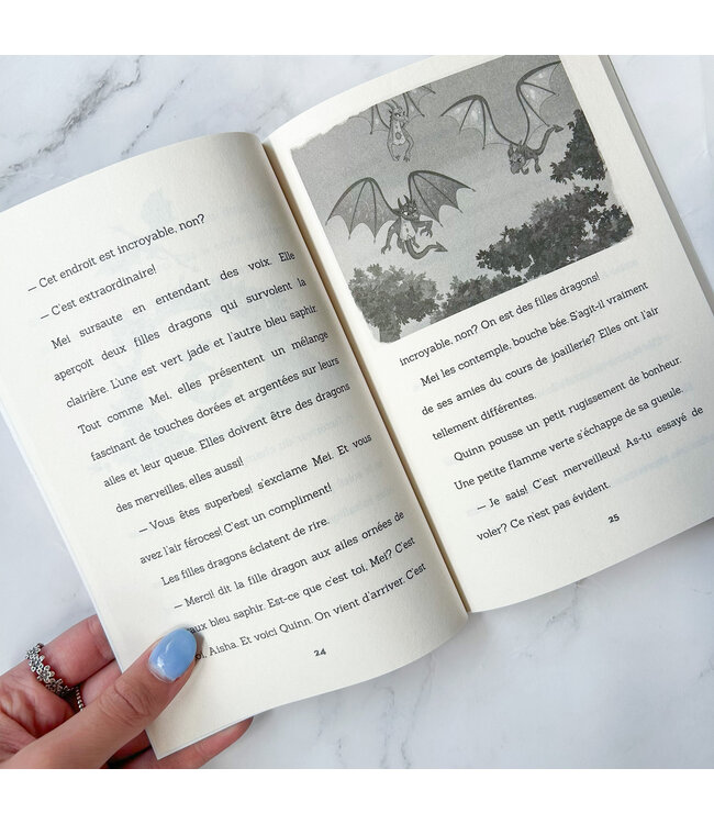 SCHOLASTIC LIVRE - LES FILLES DRAGON 4 : MEI, LE DRAGON DES RUBIS