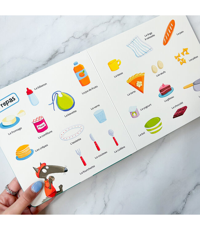 AUZOU LIVRE - P'TIT LOUP MES 200 1ER MOTS