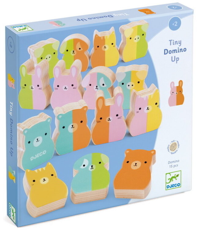 DJECO JEU - TINY-UP DOMINO