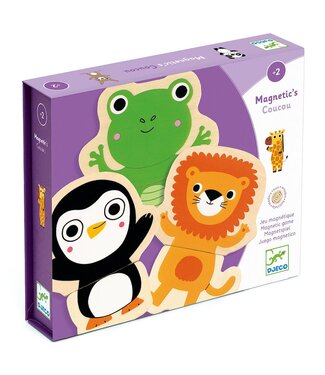 DJECO JEU MAGNÉTIC'S COUCOU - ANIMAUX SAFARI