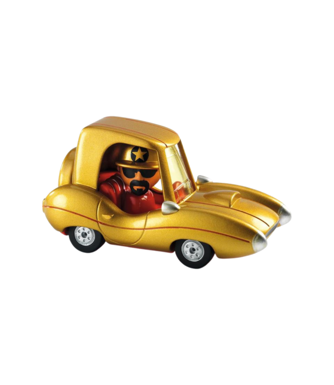 DJECO VOITURE CRAZY MOTORS - GOLDEN STAR