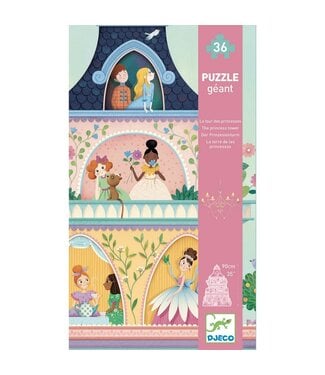 DJECO PUZZLE GÉANT - LA TOUR DE LA PRINCESSE ( 36 PCS )
