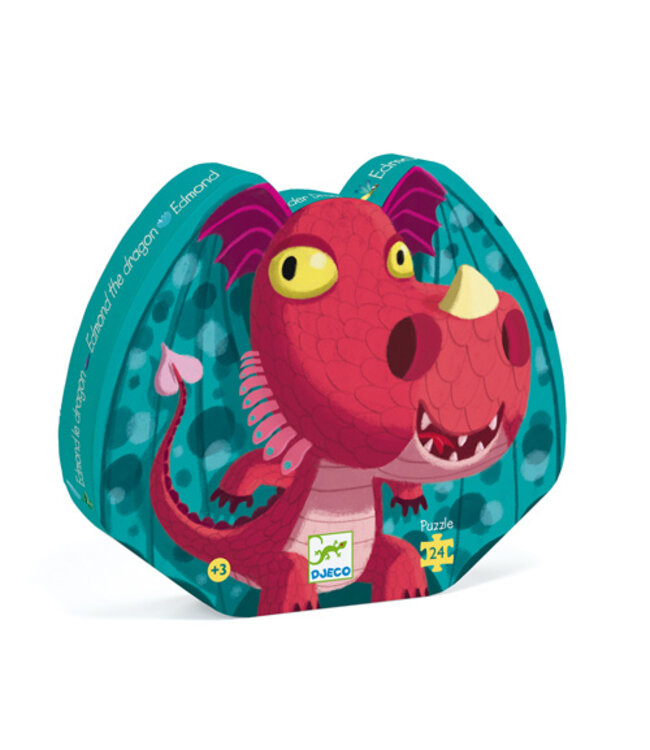 DJECO PUZZLE SILHOUETTE -  EDMOND LE DRAGON