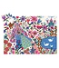 DJECO PUZZLE SILHOUETTE - LA PRINCESSE ET SON PAON (36 MCX)