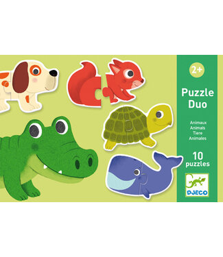 DJECO PUZZLE DUO - ANIMAUX
