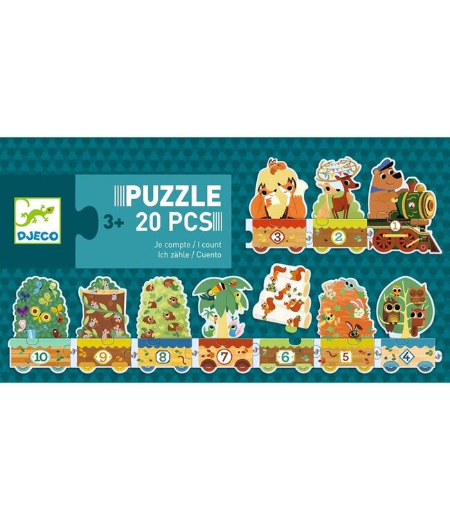 DJECO PUZZLE DUO - JE COMPTE