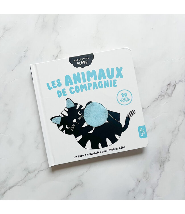 AUZOU LIVRE - MES PREMIERS FLAPS : LES ANIMAUX DE COMPAGNIES