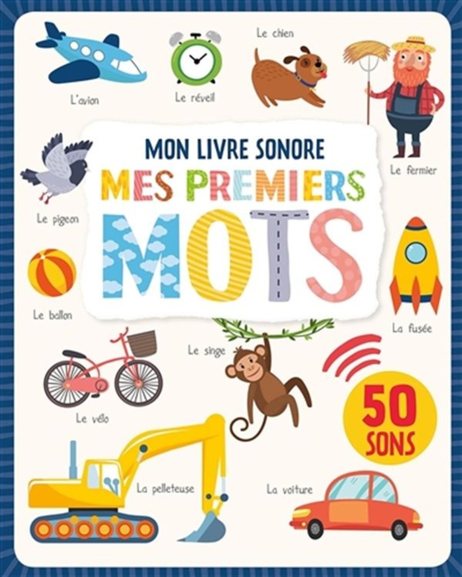 MON LIVRE SONORE - MES PREMIERS MOTS - La Petite Penderie