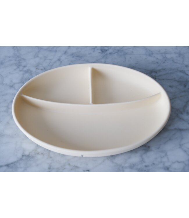 MICASSO & CO ASSIETTE EN SILICONE - BLANC CRÈME