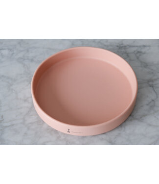MICASSO & CO GRANDE ASSIETTE EN SILICONE - VIEUX ROSE