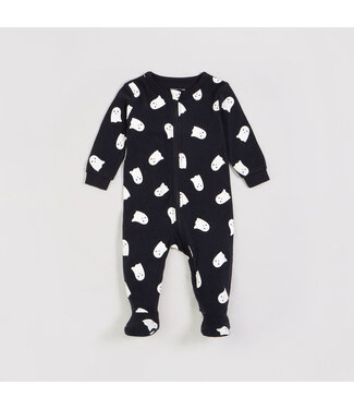PETIT LEM PYJAMA À PATTES FANTÔMES PHOSPHORESCENT - NOIR